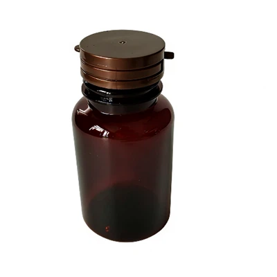 چگونه می‌توانم پلمپ یک شیشه پلاستیکی PET مخصوص نگهداری مواد غذایی را بررسی کنم؟